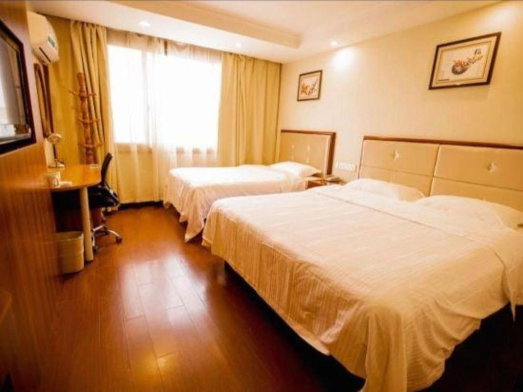 Greentree Inn Suzhou Guanqian Yangyuxiang Metro Station Business Hotel Εξωτερικό φωτογραφία